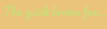 Image with Font Color CCDB79 and Background Color EBC47C